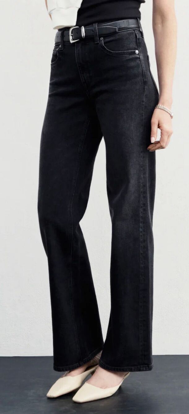 AYR The secret sauce straight leg jeans Sz 25S, $260 G4 - Picture 3 of 12